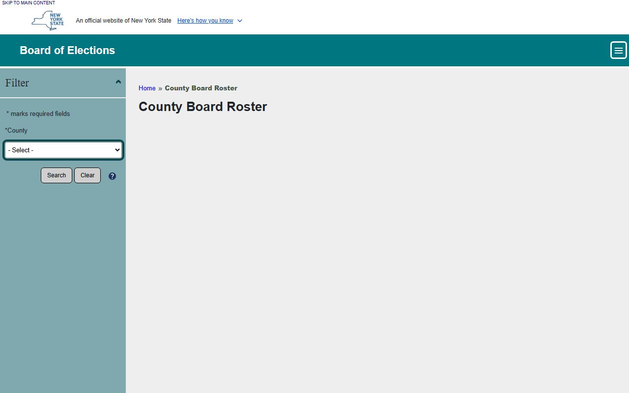 Bronx County Board of Elections for voter registration white pages searches