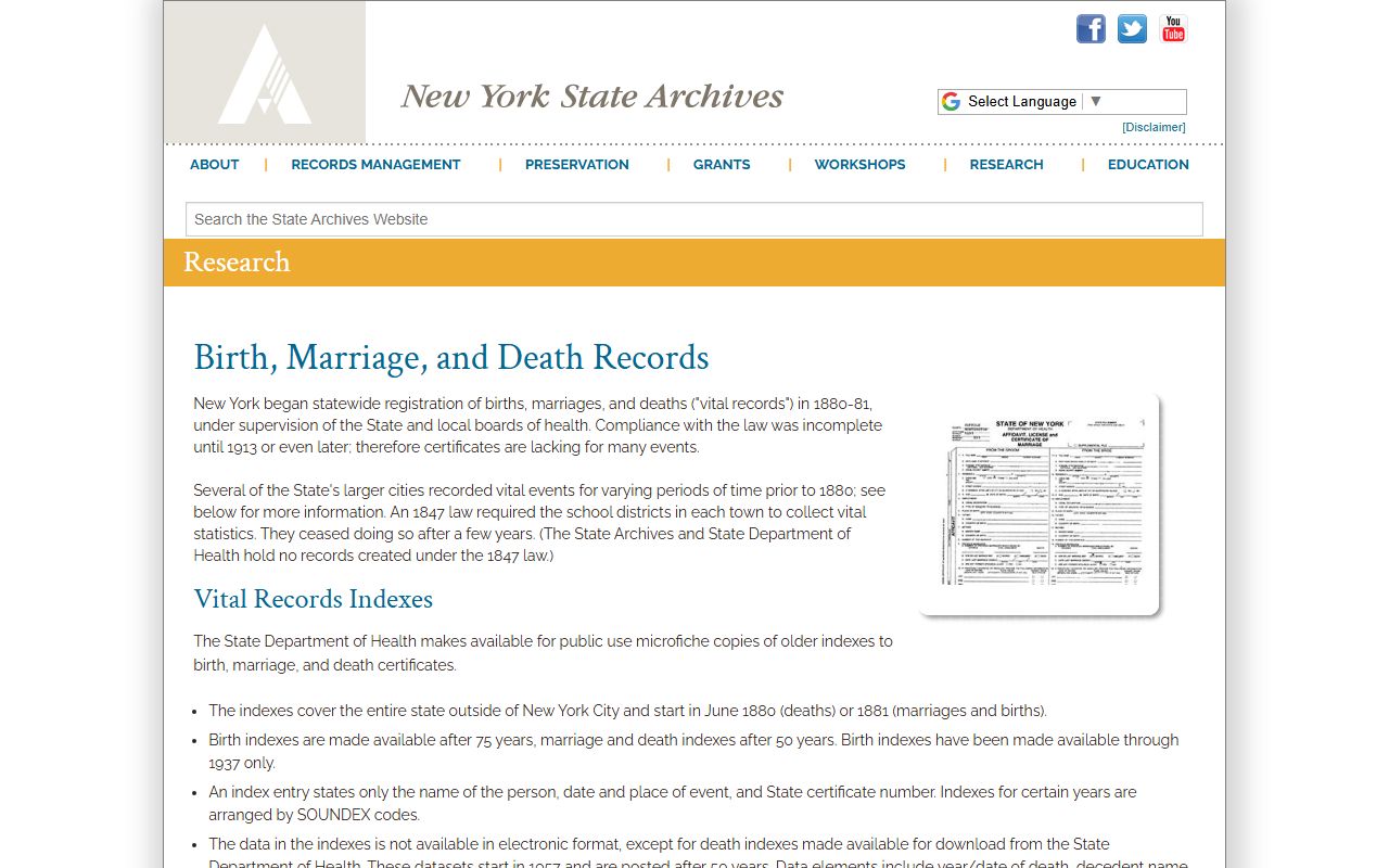 Queens County historical vital records for white pages searches